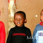 Foto 4 kinderen Masechaba Day Care Centre